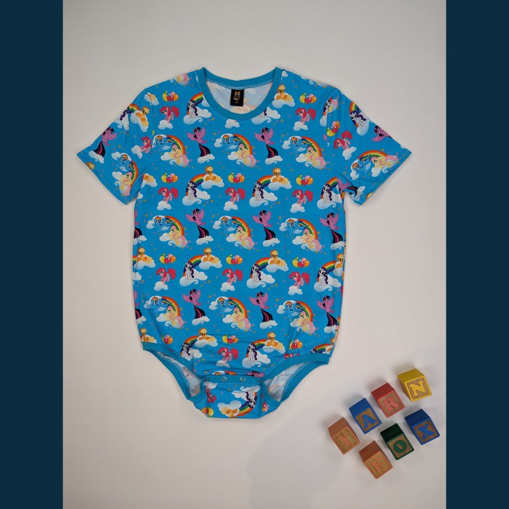 Adult Baby Body Onesie kleiner Hase little rabbit minze mint